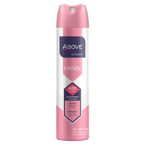 Desodorante Above Aero Fem Candy 90G