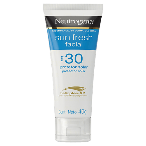 Protetor Solar Facial FPS 30 Neutrogena Sun Fresh Bisnaga 40g