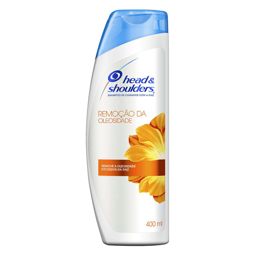 Shampoo Anticaspa Head & Shoulders Remoção da Oleosidade Frasco 400ml