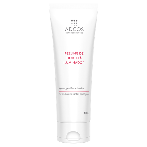 Peeling Iluminador Hortelã Adcos Clean Solution Bisnaga 100g