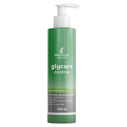Gel de Limpeza Suave Mantecorp Skincare Glycare Control Frasco 300g