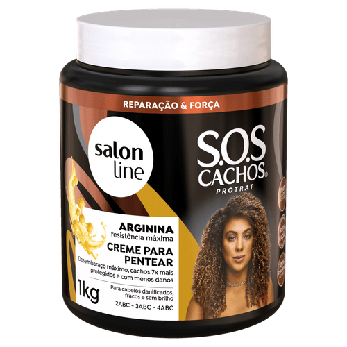 CREME DE PENTEAR SALON LINE ARGIN 1KG