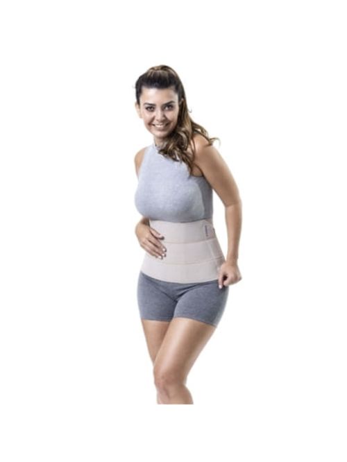 Colete Pós Cirúrgico Bege 3 Painéis Tam Extra GG SalvaPé