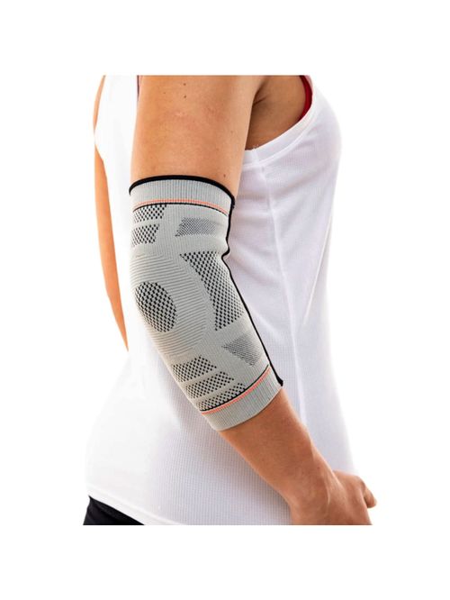 Protetor de Cotovelo N1 Sport Cinza - Tamanho P