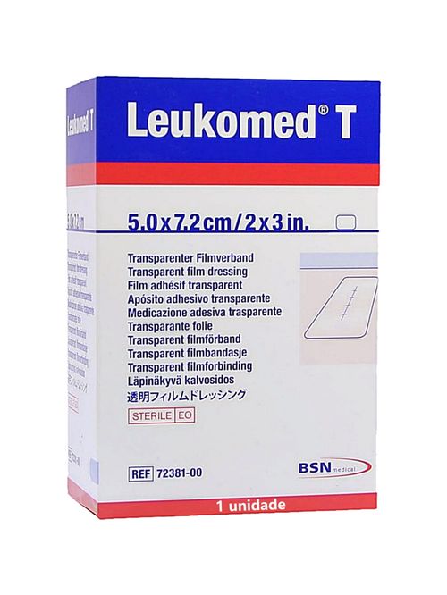 Curativo Filme Transparente Leukomed T 5x7.2cm - unidade