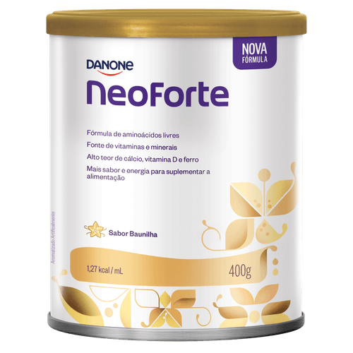 Suplemento Infantil Neoforte Baunilha Danone 400g