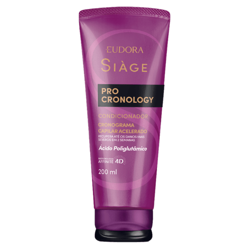 Condicionador Ácido Poliglutâmico Eudora Siàge Pro Cronology - 200ml