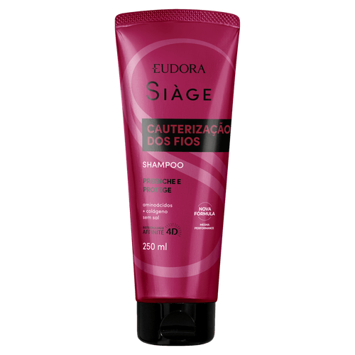 Shampoo Eudora Siàge Cauterização dos Fios - 250ml