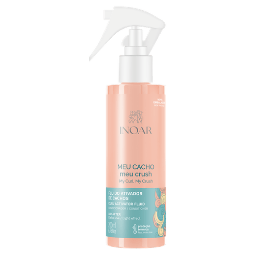 Ativador de Cachos Inoar Meu Cacho Meu Crush - 200ml