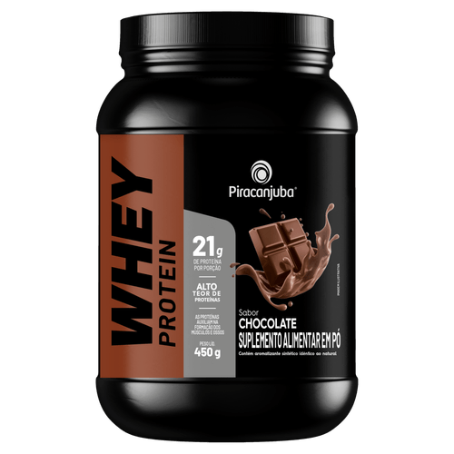 Whey em Pó Piracanjuba Chocolate - 450g