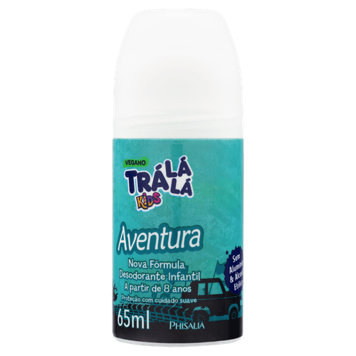 Desodorante Roll-On Aventura Trá Lá Lá Kids - 65ml