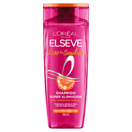 Shampoo L'oréal Paris Elseve Liso dos Sonhos - 400ml