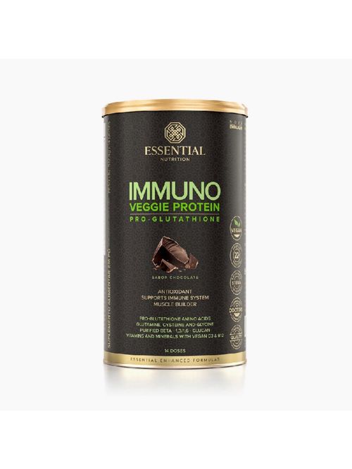 Immuno Veggie Protein Pro-Glutathione Chocolate  Essential Nutrition 512,4g
