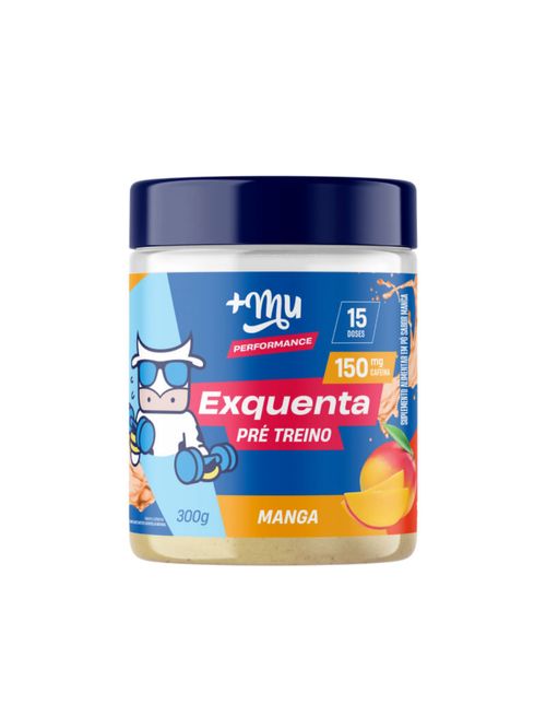 Exquenta Pré Treino Manga Muke Mais Mu Performace 300g