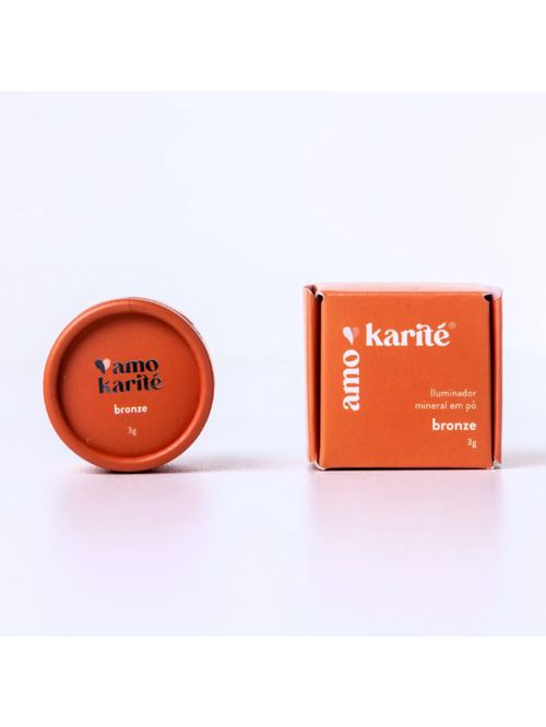 Iluminador Mineral em Pó Bronze Amokarité 3g