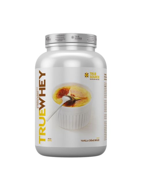 Whey Vanilla Creme Brulle True Source 837g