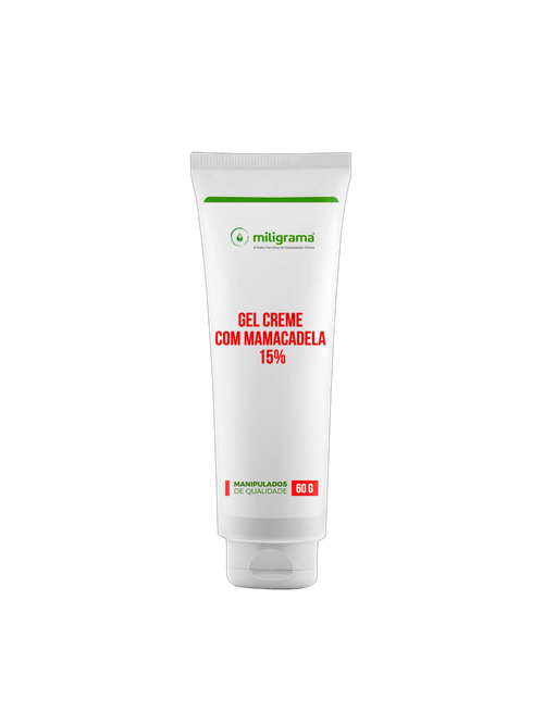 Gel creme com Mamacadela 15% 60g - Tratamento da Vitiligo