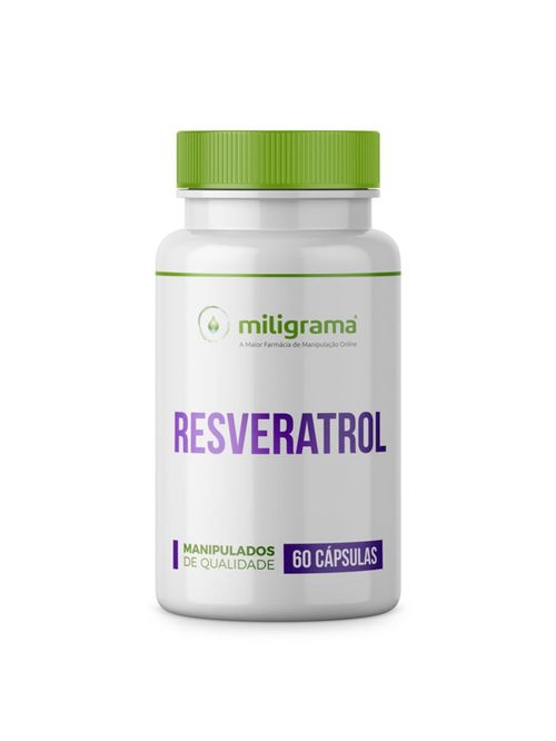 Resveratrol 20mg 60 Cápsulas