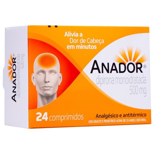 Anador 500mg - 24 Comprimidos