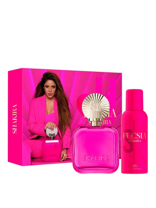 Kit Shakira Fucsia Feminino - Eau de Parfum 80ml + Desodorante 150ml