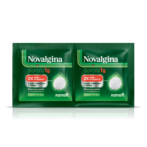 Novalgina 1g 2 Comprimidos Efervecente Aventis/Sanofi