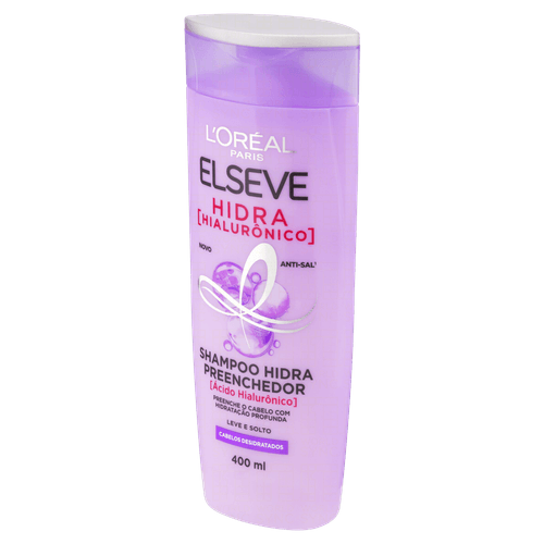 Shampoo Preenchedor Hidra Hialurônico 400ml Elseve