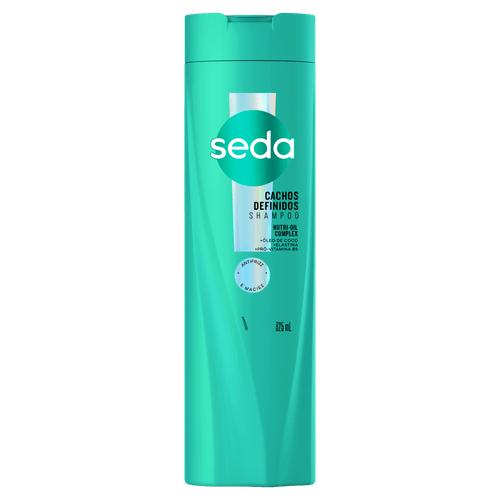 Shampoo Cachos Definidos 325ml Seda para cabelos cacheados