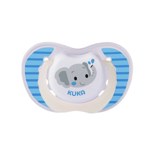 CHUPETA KUKA LUMINA ORTODÔNTICA TAMANHO 2 AZUL 1 UNIDADE