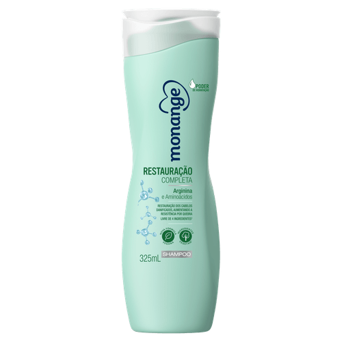 Shampoo Monange Restauração Que Gosto 325Ml - Monange