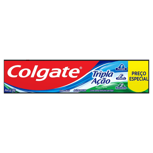 Creme Dental Colgate Tripla Ação Lv180G Pg140G - Colgate Tripla Acao