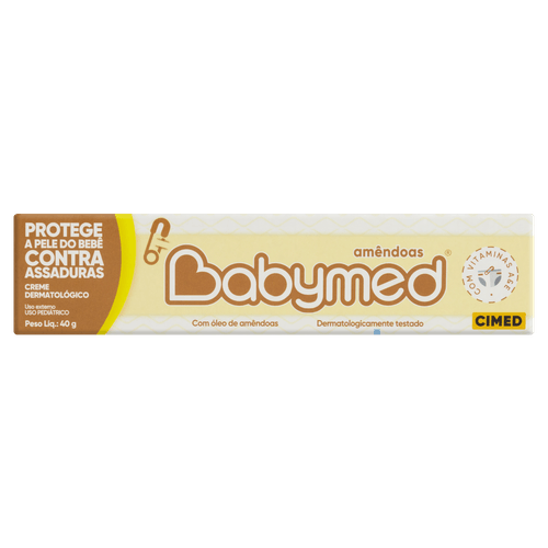 Pomada para Assaduras com Óleo de Amêndoas Babymed 40g