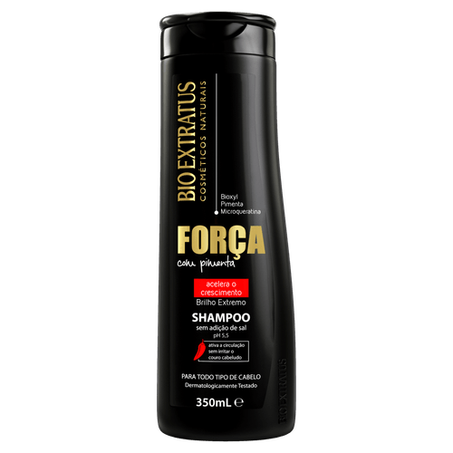 Shampoo Bio Extratus Forca Com Pimenta 350Ml - Bio Extratus