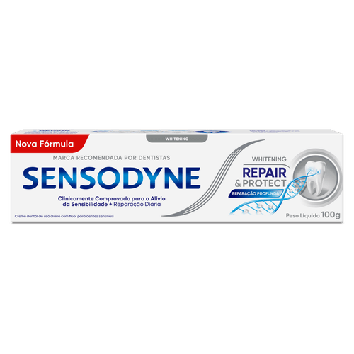 Creme Dent Sensodyne Repair Protect Whitening 100G