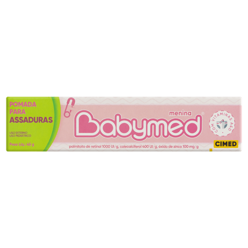 Babymed Menina- Pomada para Assaduras - 45g