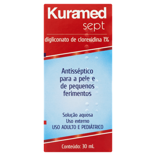 Kuramed Sept 1% Caixa 30ml Solução Aquosa