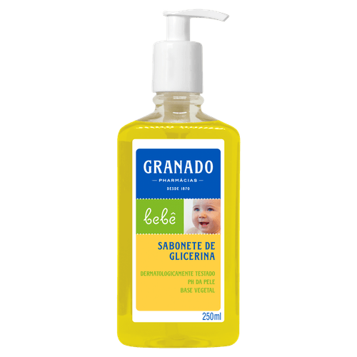 Sabonete Líquido Granado Bebê Glicerina Tradicional 250ml