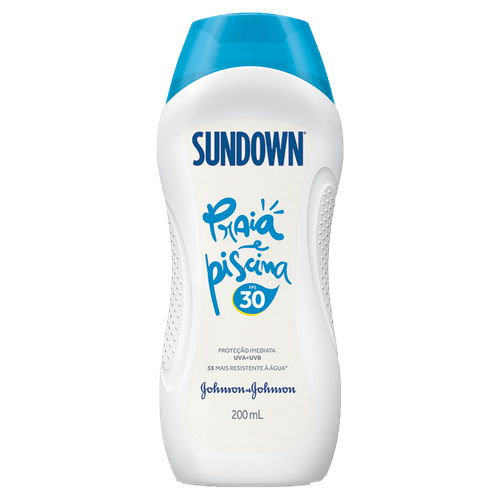 Protetor Solar Sundown Praia e Piscina FPS 30 200ml