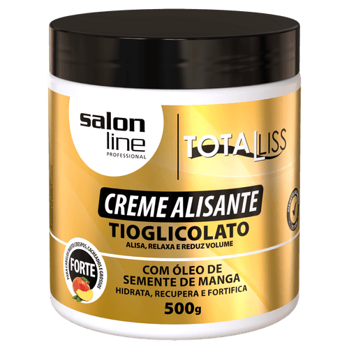 Creme Alisante Salon Line Manga Forte 500G - Salon Line