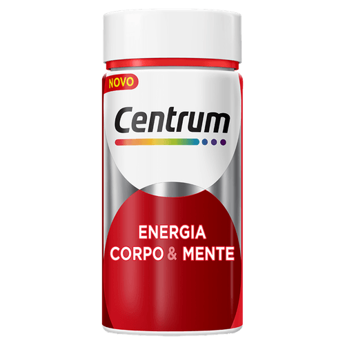 Suplemento Centrum Energia Corpo & Mente 60 Cápsulas