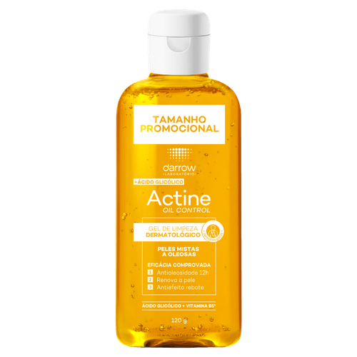 Gel de Limpeza Facial Oil Control Matificante 120g Actine