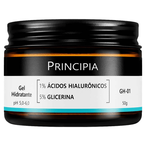 Gel Hidratante Rosto GH-01 Toque Seco 50g 1% Ácido Hialurônico Principia