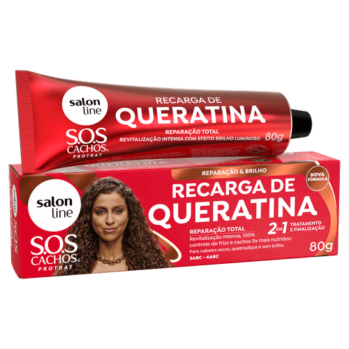 CONDICIONADOR SALON LINEE SOS RECARGA QUERAT REPAR 80G