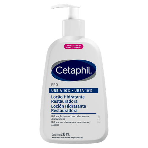 Hidratante Loção Reparadora Ureia 10% sem Fragrância Cetaphil Pro - 236ml