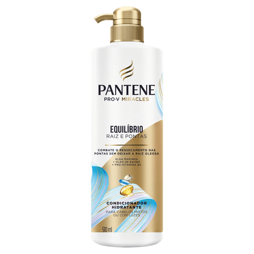 Condicionador Hidratante Equilíbrio Raiz e Pontas 510ml Pantene
