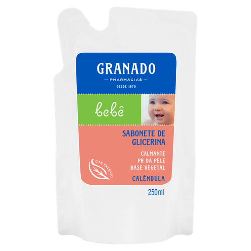 SABONETE LÍQUIDOUIDO GRANADO BEBÊ CALÊNDULA REF