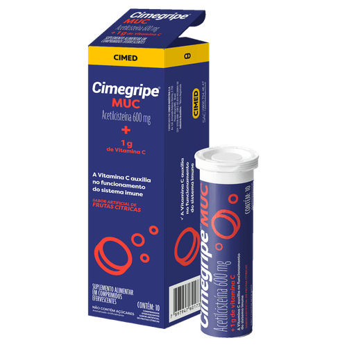 Cimegripe Muc 10 comprimidos efervescentes