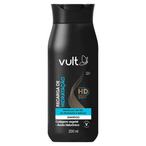 Shampoo Vult Recarga de Hidratação - 200ml