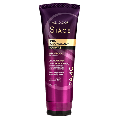 Shampoo Eudora Siàge Pro Cronology Curvas - 250ml