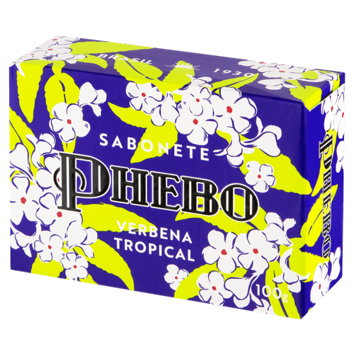 Sabonete Vegetal Verbena Tropical Phebo Envoltório -  100g