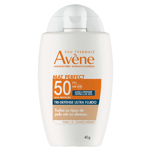 Protetor Solar com Cor 1.5 Claro/Médio FPS 50 Avène - 40g